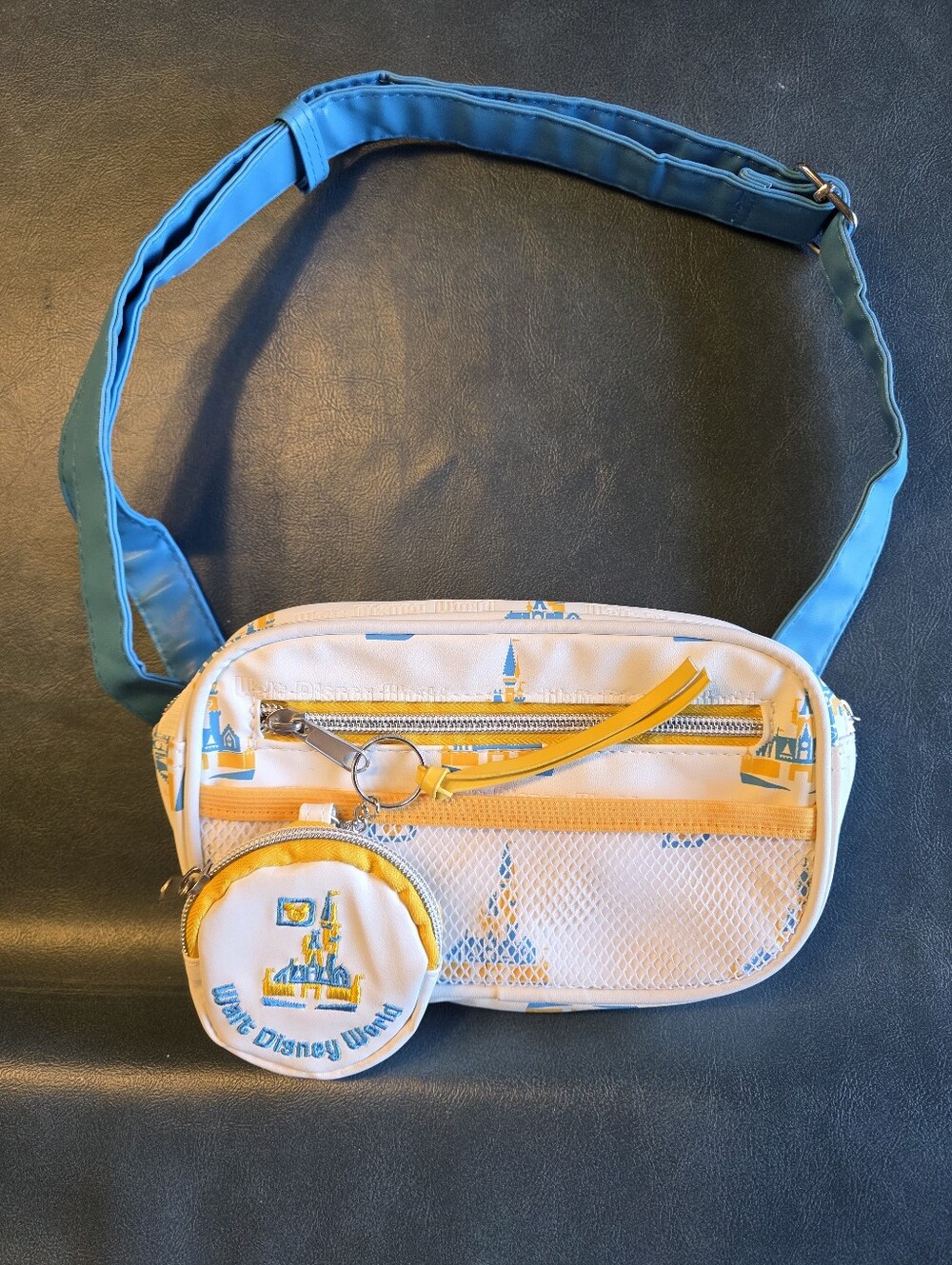 Disney Parks Vault Collection 50th Castle Belt Bag Fanny Pack + Coin Purse